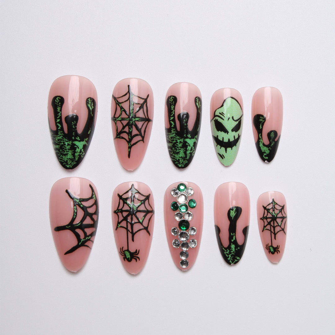 Creative Nail Art Set with Halloween Motifs Stornfield