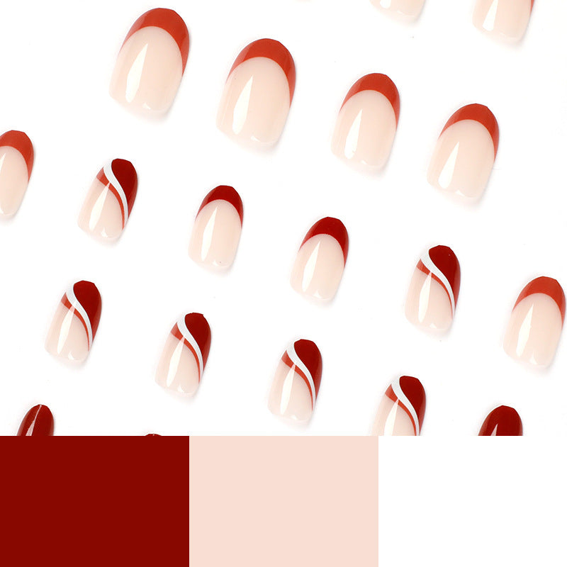 Artful nail decoration with elegant gradient and gloss Stornfield