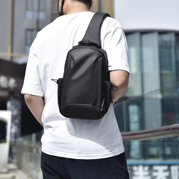 Sleek Water-Resistant Sling Backpack Stornfield