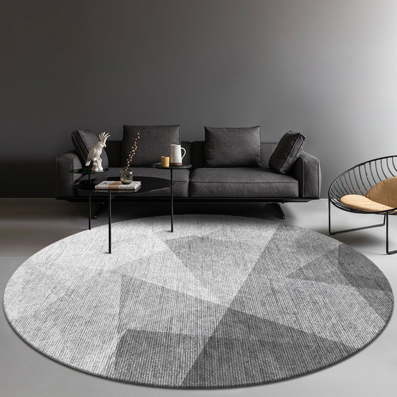 Luxurious Modern Round Area Rug
