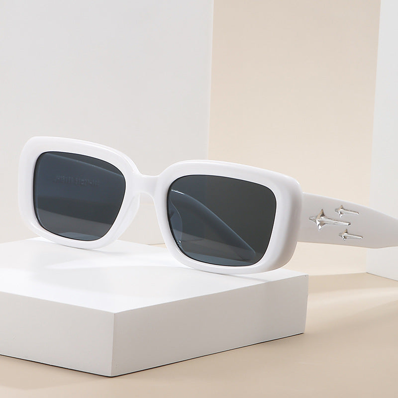 Women stylish sunglasses in trendy retro design Stornfield