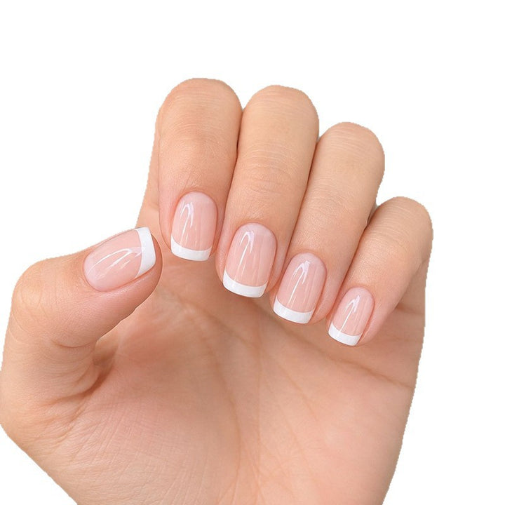 French Tip Acrylic Nail Art Enhancements Stornfield
