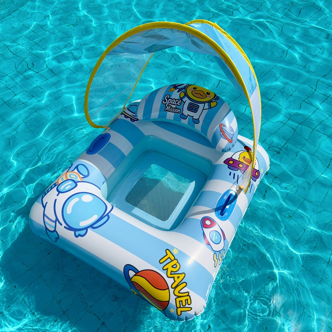 Floating Pool Lounge Chair with Cup Holder Stornfield