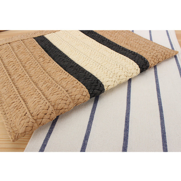 Elegant Shoulder Bag in Modern Striped Design Stornfield
