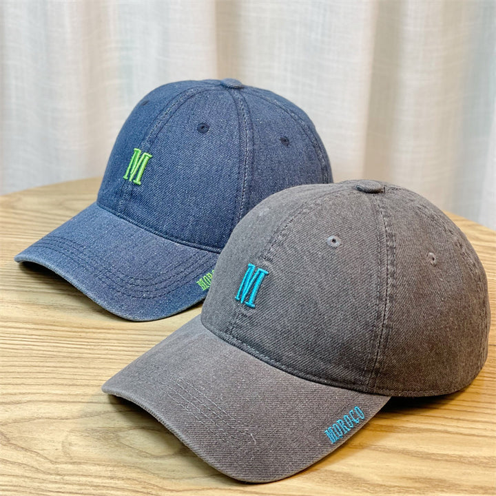Men's Embroidered Denim Baseball Cap Stornfield