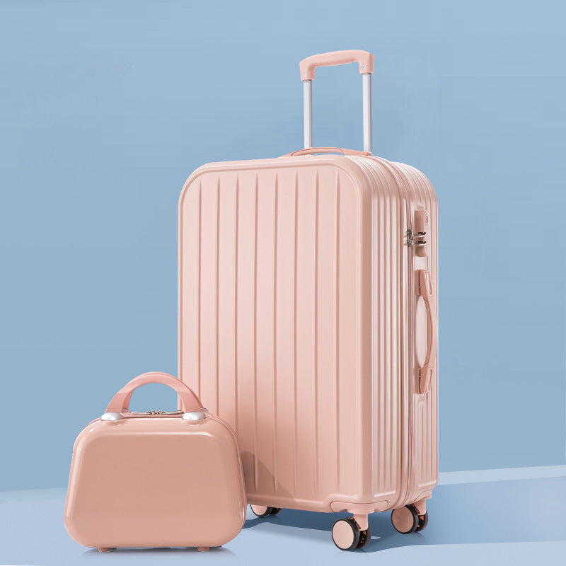 Unisex Stylish Ridged Hard-Shell Suitcase Stornfield