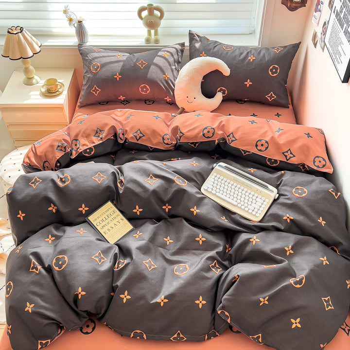 Geometric Print Bedding Set