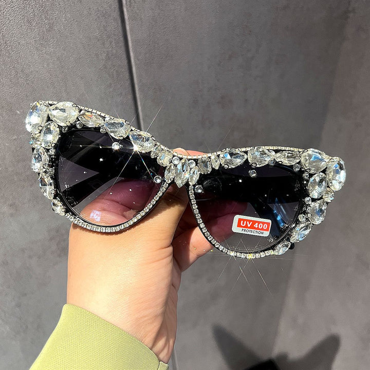 Ladies Glamorous Crystal Sunglasses Stornfield