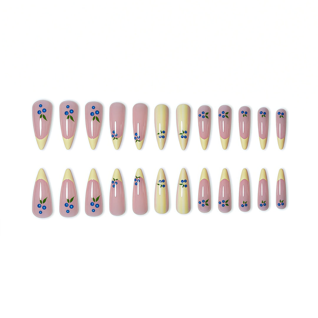 Elegant Artistic Stiletto Nail Art Extensions Stornfield