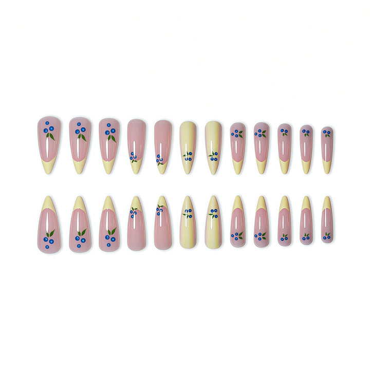 Elegant Artistic Stiletto Nail Art Extensions Stornfield