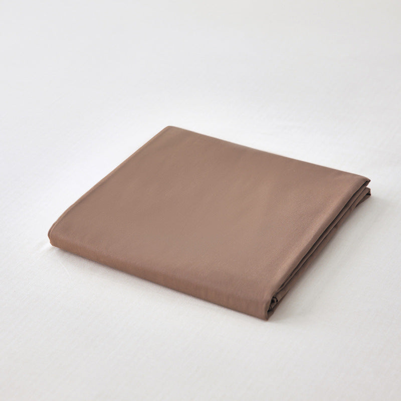 Luxury Brushed Cotton Flat Sheet with Breathable Percale Weave