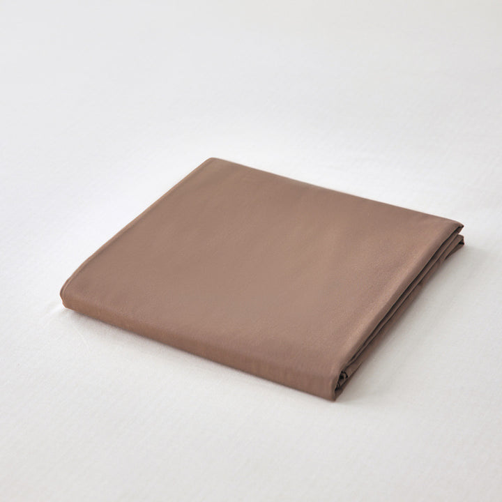 Luxury Brushed Cotton Flat Sheet with Breathable Percale Weave