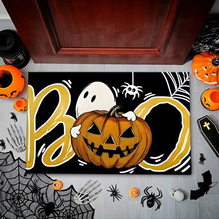 Halloween-Themed Welcome Mat