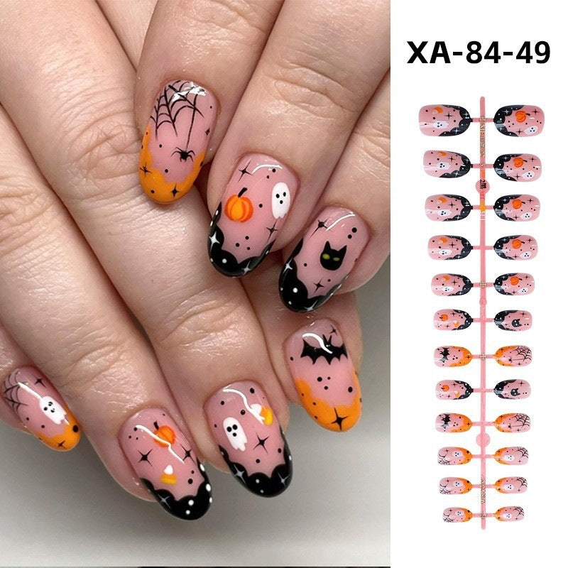 Creative Halloween Art Nail Set Stornfield