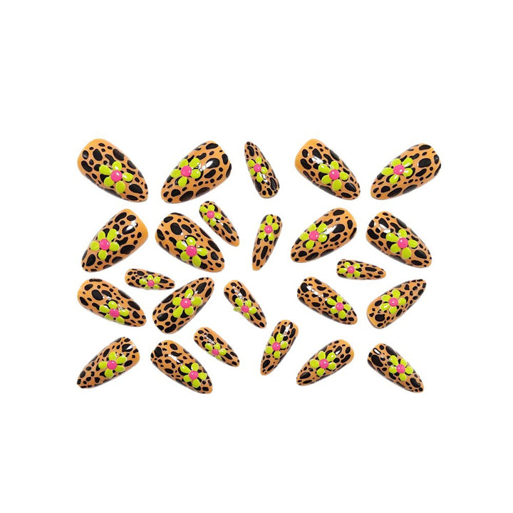 Artificial Nail Decoration In Unique Leopard Pattern Stornfield