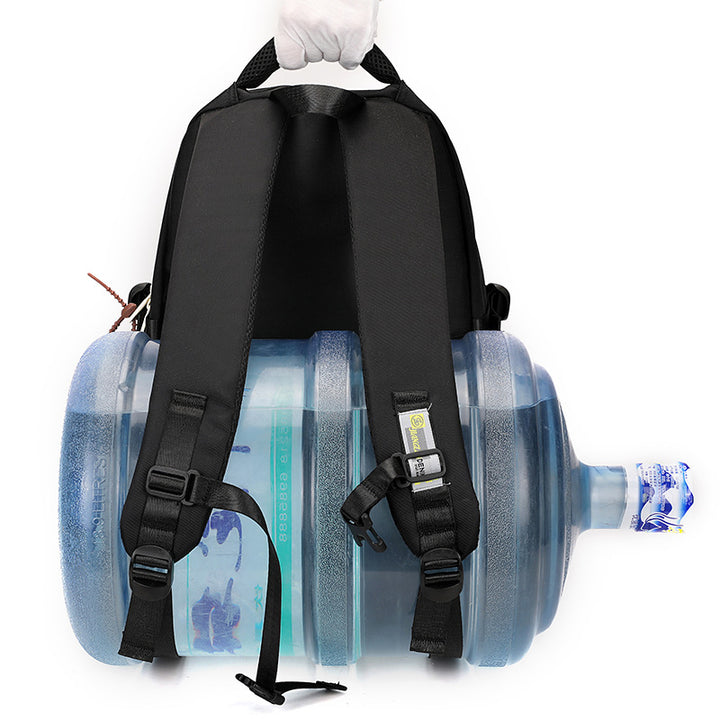 Stylish school backpack with functional compartments Stornfield