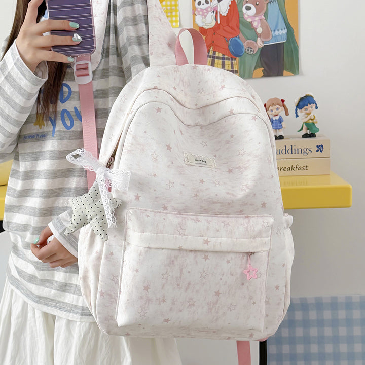 Star-Patterned Casual Backpack Stornfield 1791205468