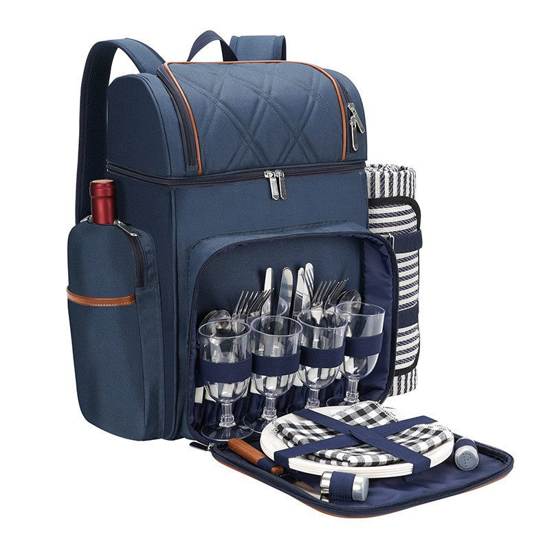 Picnic Backpack with Comprehensive Dish Set Stornfield