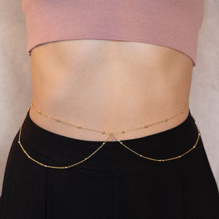 Dainty Beaded Long Necklace Stornfield