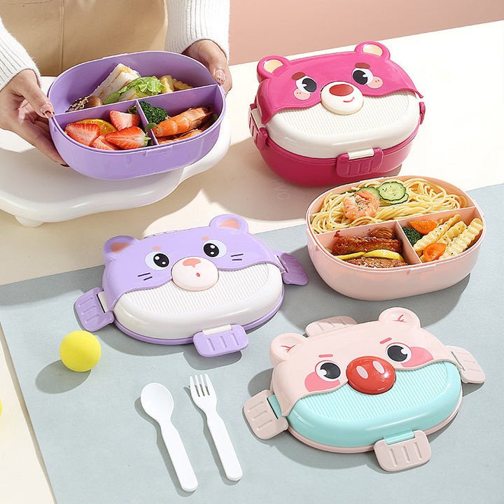 Fun-Themed Animal Bento Lunch Box