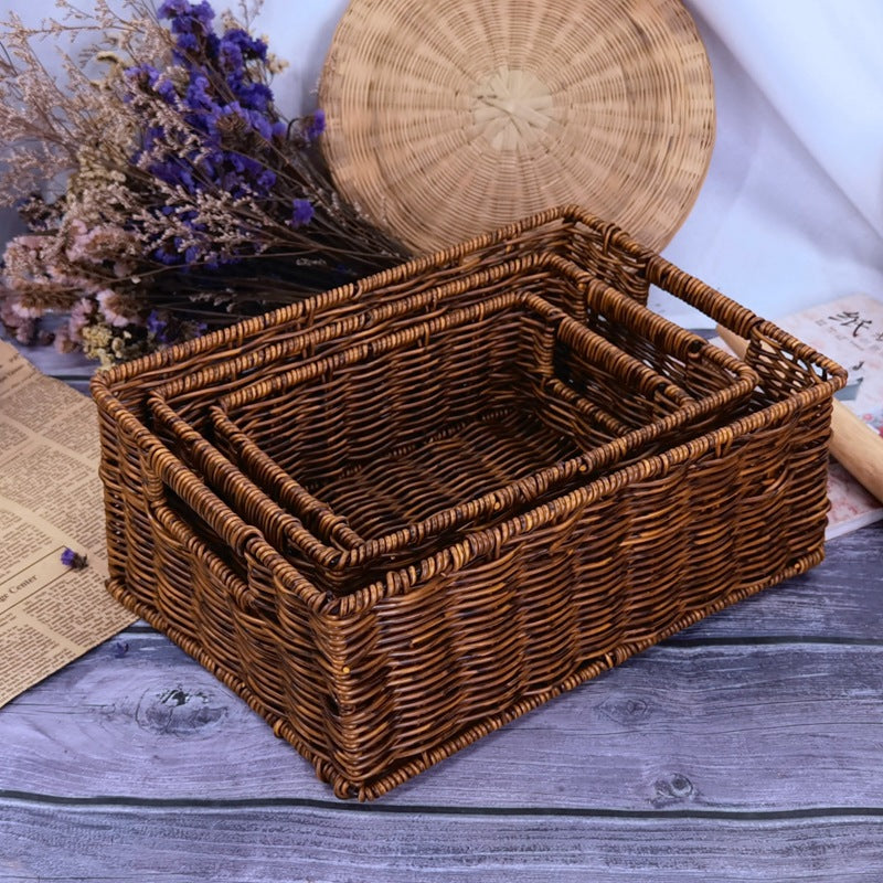 Ladies elegant woven storage basket set Stornfield