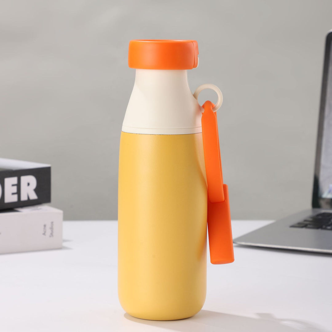 Women insulated water bottle with practical carrying strap Stornfield