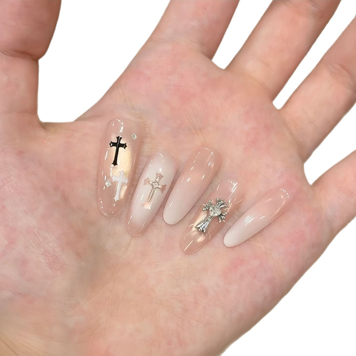 Elegant Artificial Nails with Creative Designs Stornfield