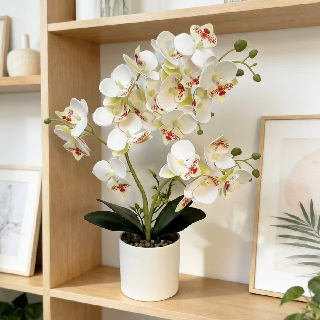 Lifelike Artificial Orchid Plant
