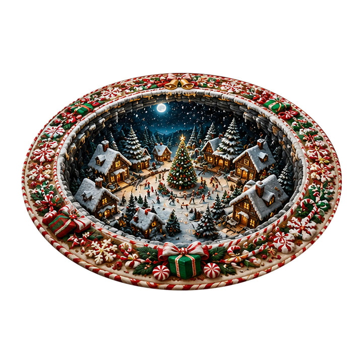 3D Eye-Themed Area Rug for Home Decor