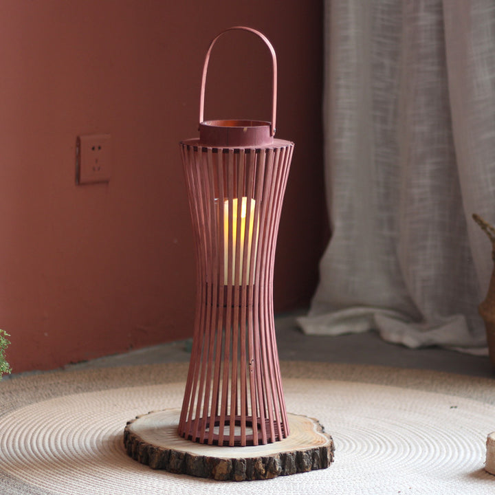 Modern lantern with braided design Stornfield