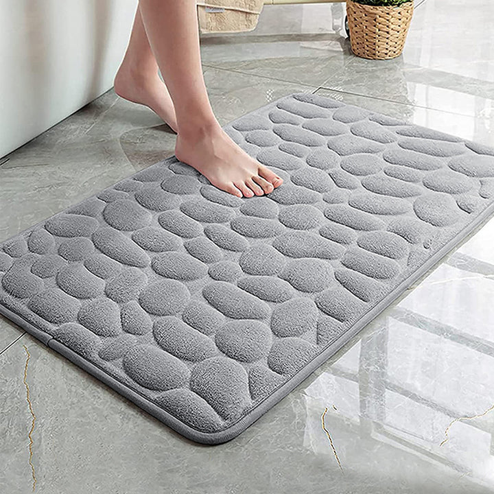 Soft Textured Memory Foam Bath Mat