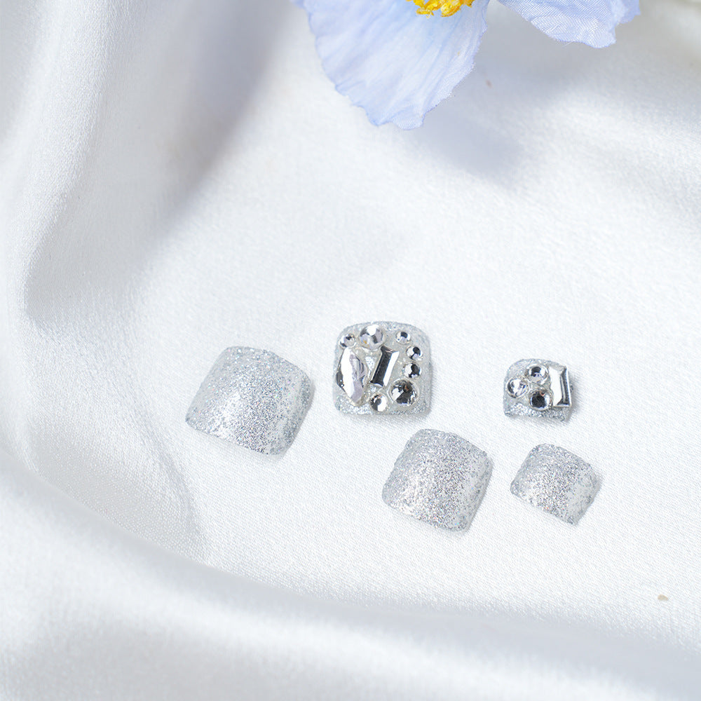 Glittering Press-On Nail Art Set Stornfield