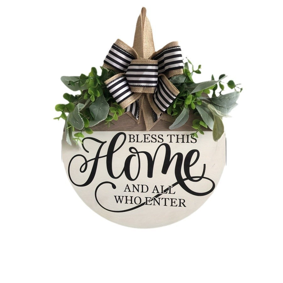 Rustic Home Blessing Wall Decor