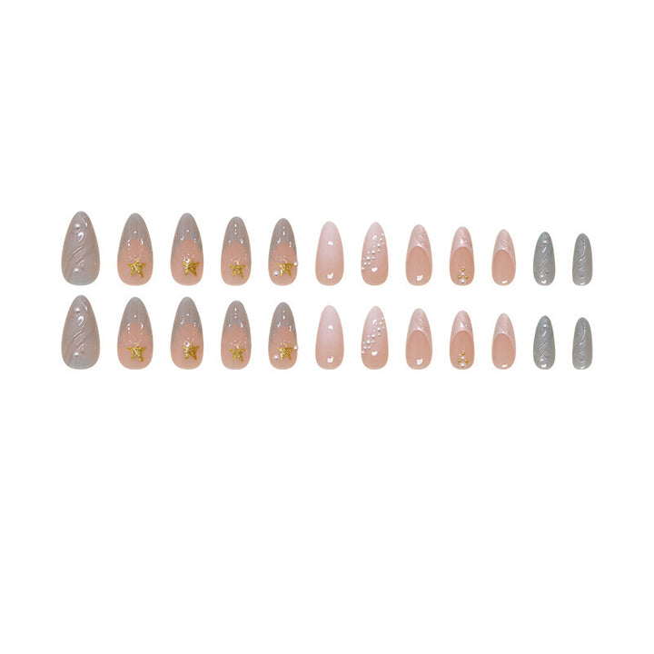 Artistic Gel Press-On Nail Tips Stornfield