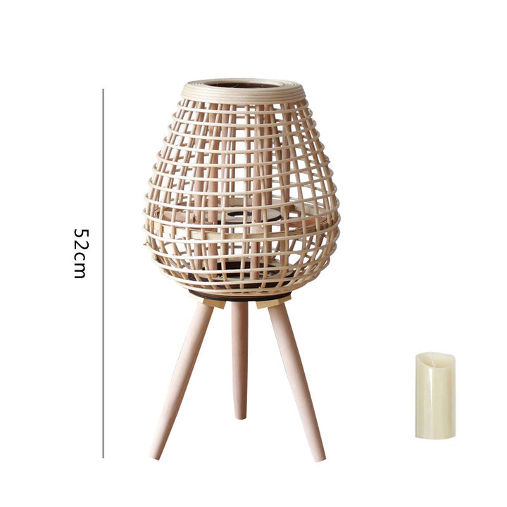 Decorative Rattan Lantern Stornfield