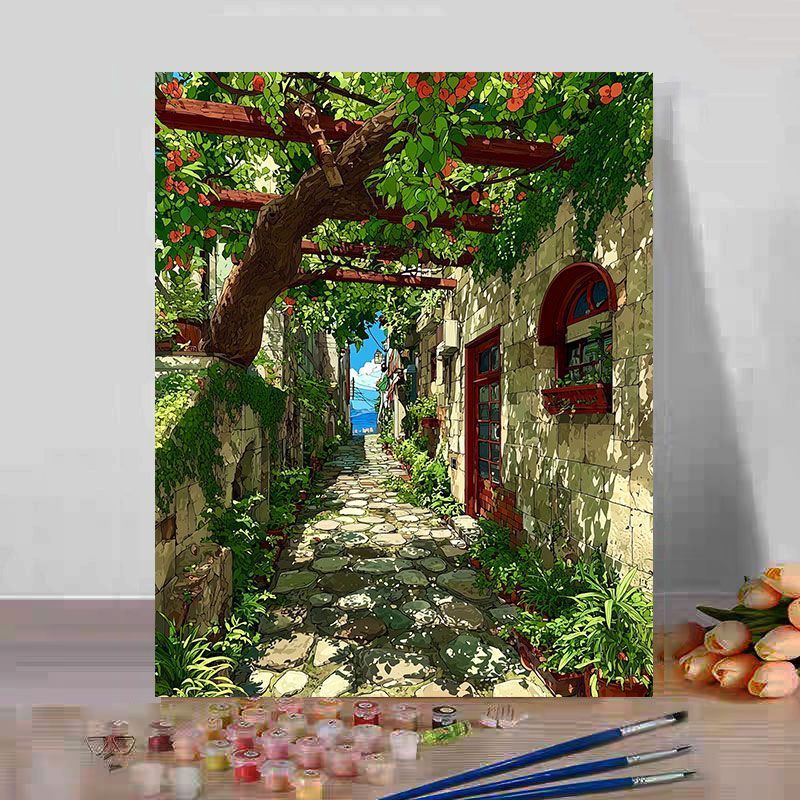 DIY Landscape Painting Kit Stornfield