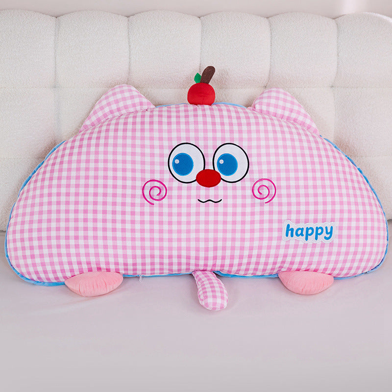 Cozy animal cushion with cheerful design Stornfield