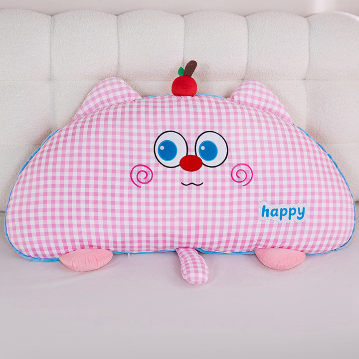 Cozy animal cushion with cheerful design Stornfield