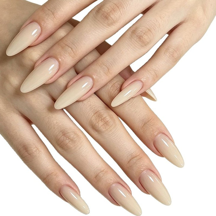 Elegant Almond-Shaped Acrylic Nail Extensions Stornfield