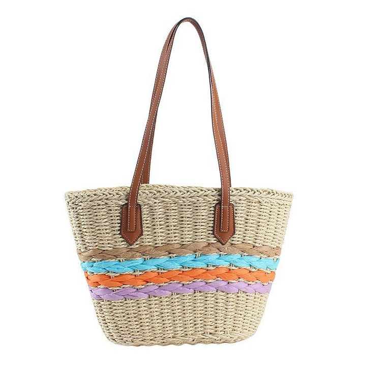 Handbag with Colorful Braided Details Stornfield