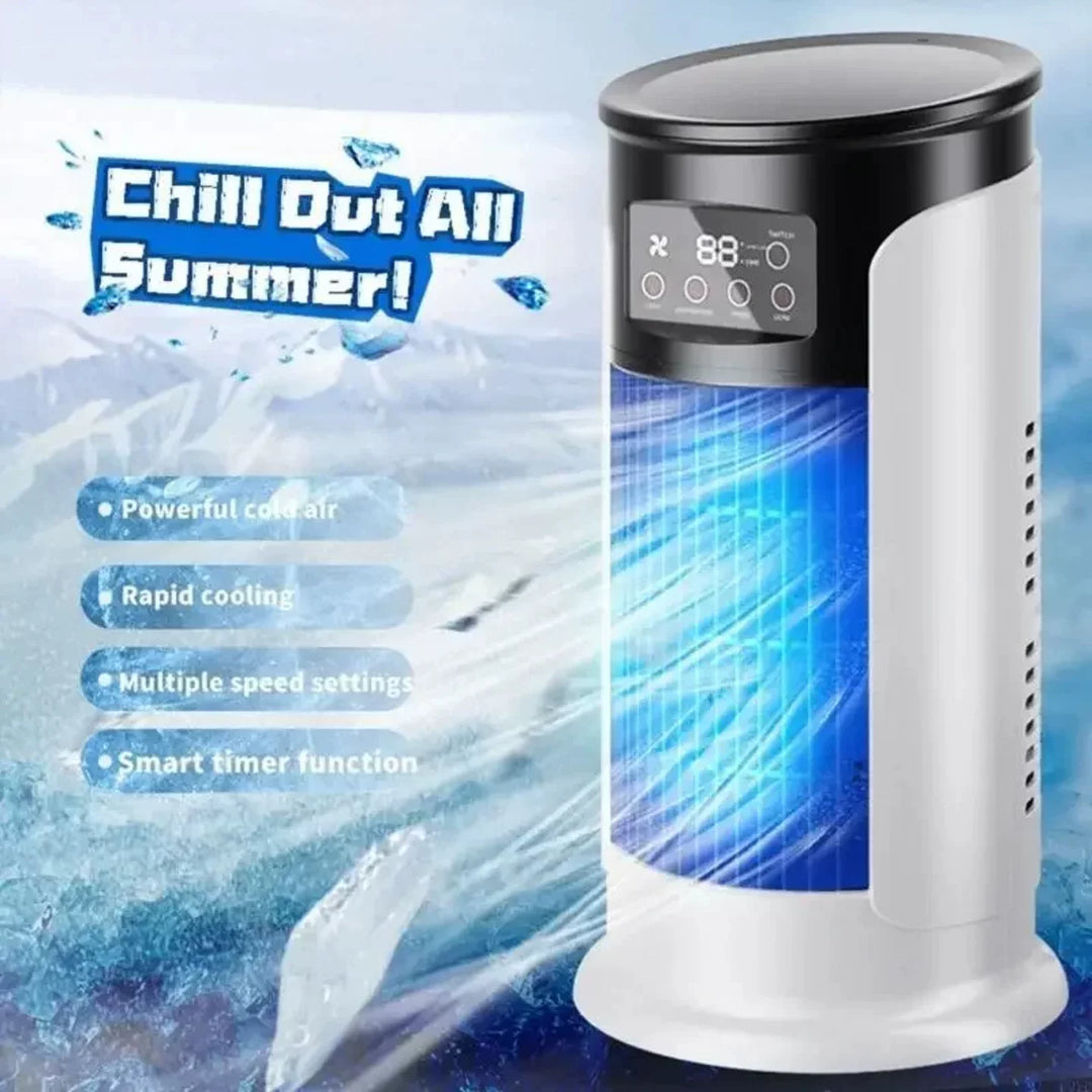 Unisex One Size Portable Tower Evaporative Personal Air Conditioner with LED Digital Touch Display Smart Timer Stornfield
