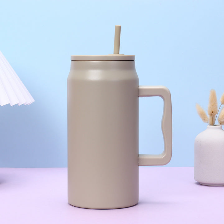 Ladies stylish insulated cup with removable straw Stornfield