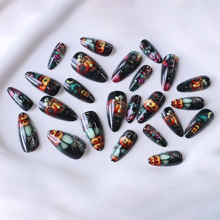 Halloween-Themed 3D Nail Art Stornfield