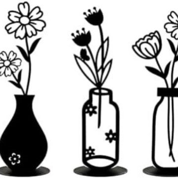 Decorative Floral Vase Stornfield