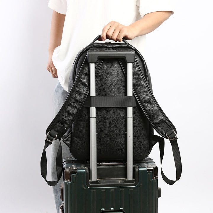 Premium Leather Business Backpack Stornfield
