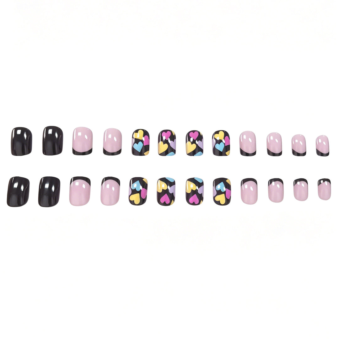 Artistic Heart Pattern Nail Art Stornfield