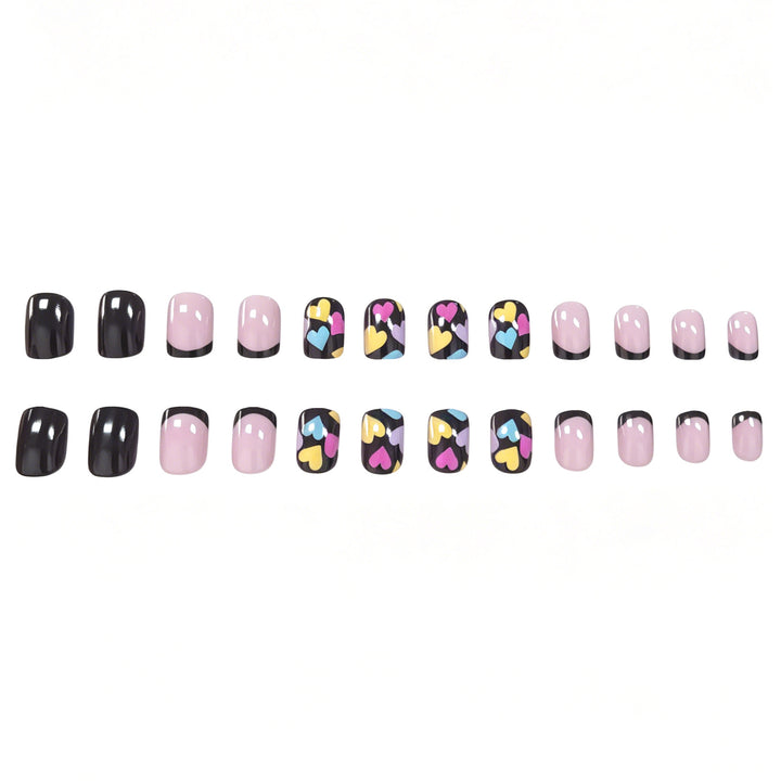 Artistic Heart Pattern Nail Art Stornfield