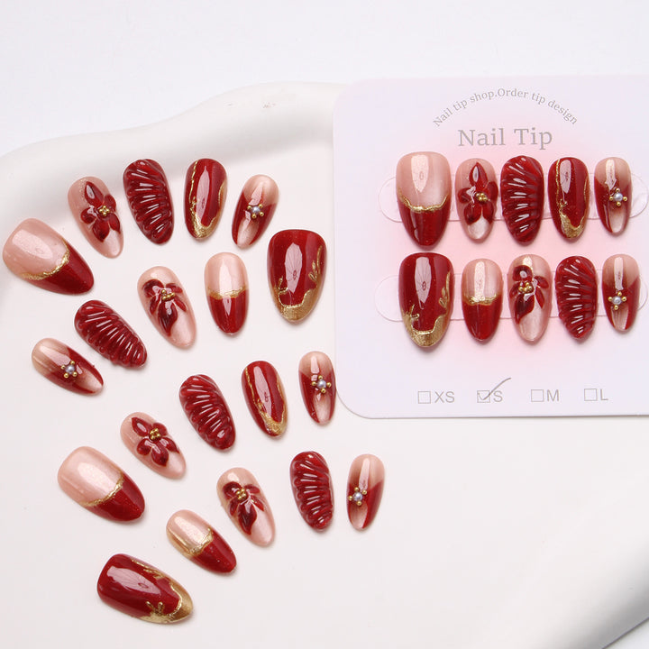 Elegant Press-On Nail Tips Stornfield