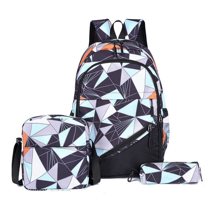 School backpack with multiple compartments and matching accessories Stornfield