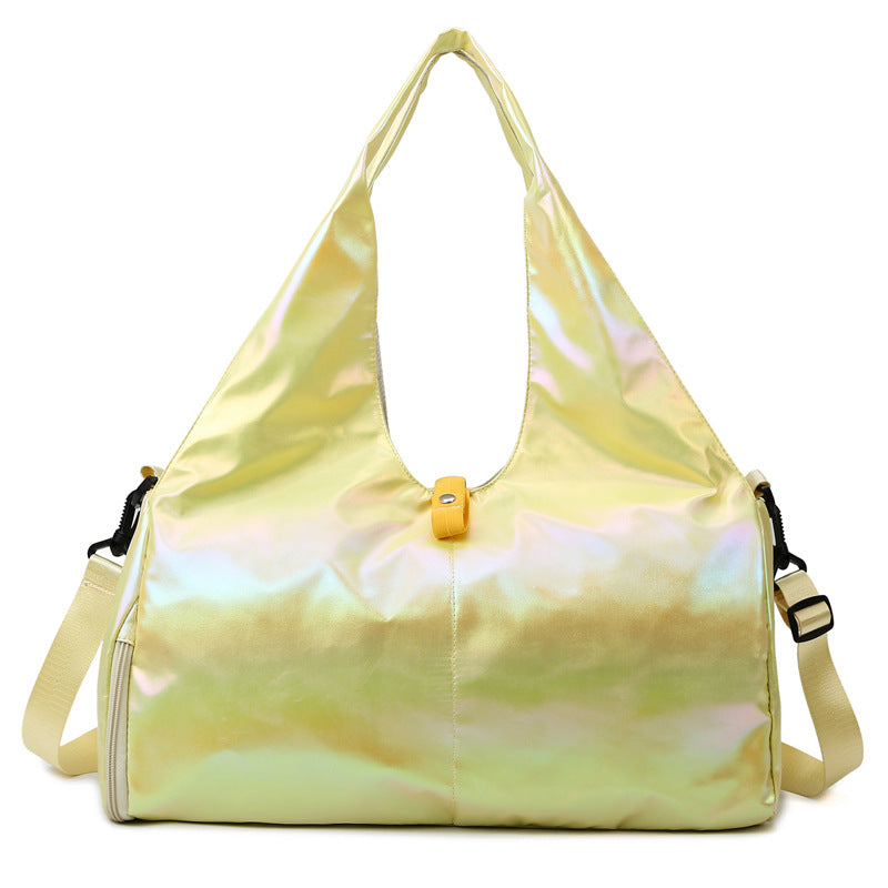Iridescent Multi-Pocket Travel Tote Bag Stornfield